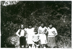 Juani, teo, Emi, Mari Carmen e Ines