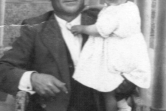 Juanita García y su padre Adolfo
