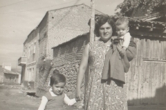 Sara con Cristina y Fernando